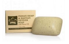 INDIAN HEMP & HAITIAN VETIVER BAR SOAP